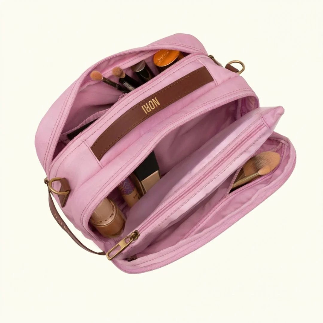 Glowkit - Makeup + Toiletry Bag - Millennial Pink - Image 5