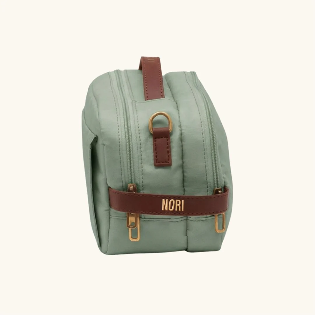 Glowkit - Makeup + Toiletry Bag : Moss - Image 5