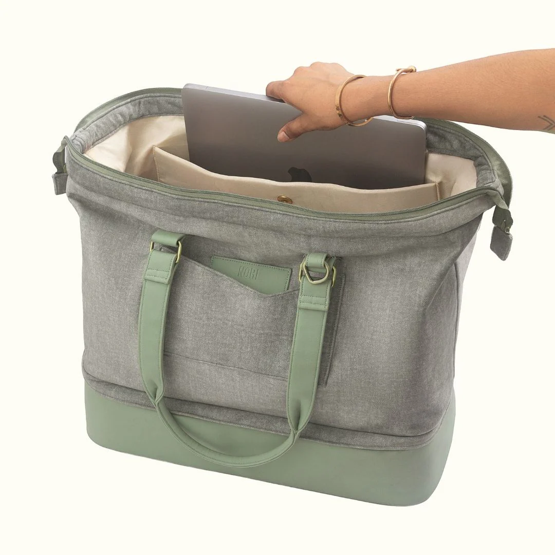 The Weekender Tote - Moss - Image 3